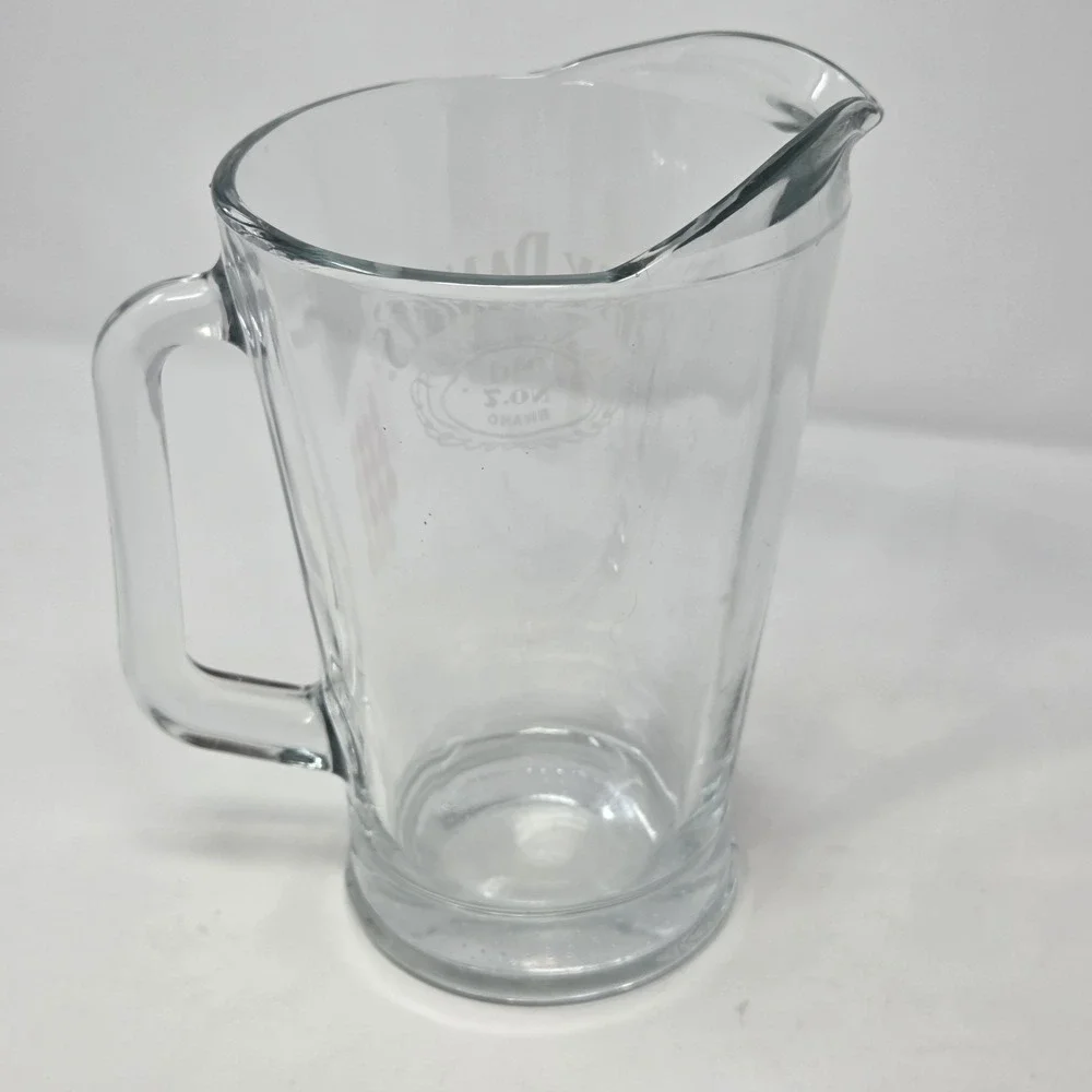 Jack Daniels Pitcher Old No.7 Brand Tennessee Whiskey Jack Daniels Glass Clear‎